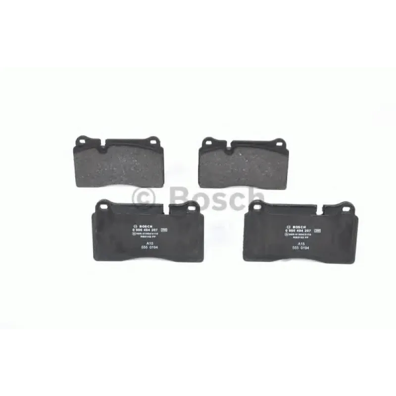 Колодки гальмівні (передні) VW Touareg 2.5-4.2 TDI/FSI 02- (Brembo)