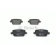 Колодки гальмівні (задні) Ford Kuga 08-/Mondeo IV 07-15 (TRW)