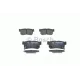Колодки гальмівні (задні) Daewoo Rexton 02-/SsangYong Actyon 05-