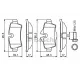 Колодки гальмівні (задні) Mini (R56)/Roadster (R59)/Clubman (R55) 06-15