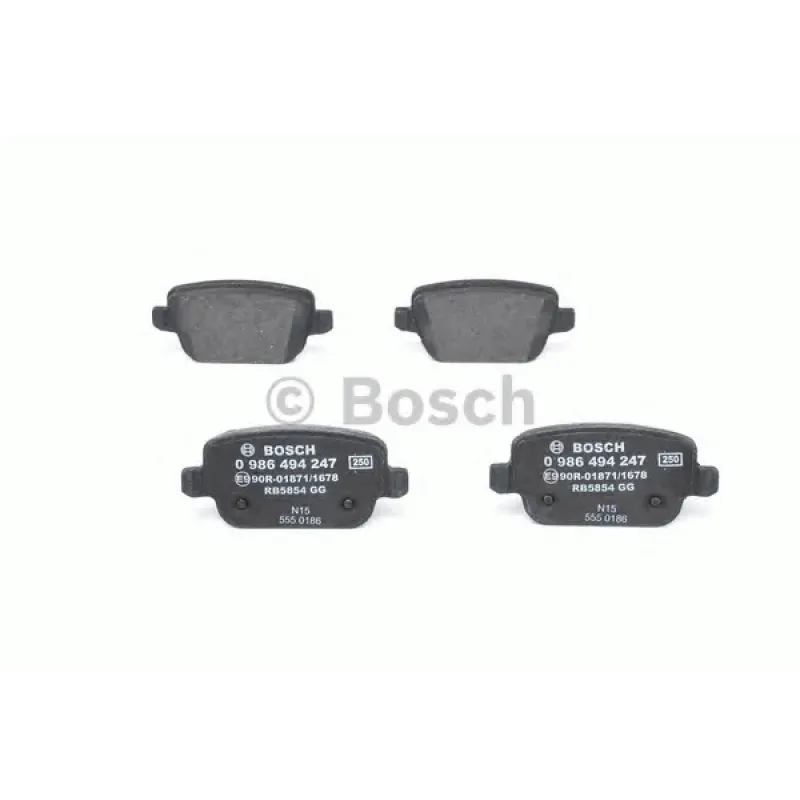 Колодки гальмівні (задні) Ford Kuga 08-/Mondeo 07-15