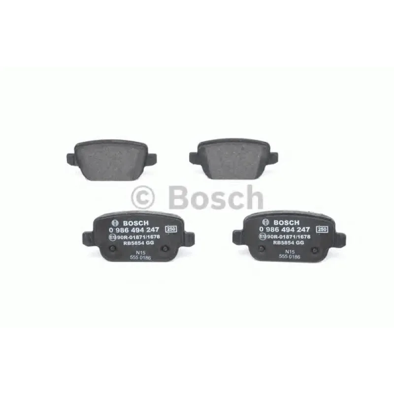 Колодки гальмівні (задні) Ford Kuga 08-/Mondeo 07-15