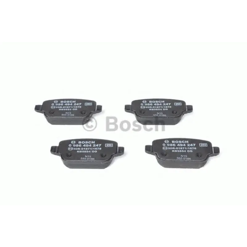 Колодки гальмівні (задні) Ford Kuga 08-/Mondeo 07-15