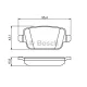 Колодки гальмівні (задні) Ford Kuga 08-/Mondeo 07-15