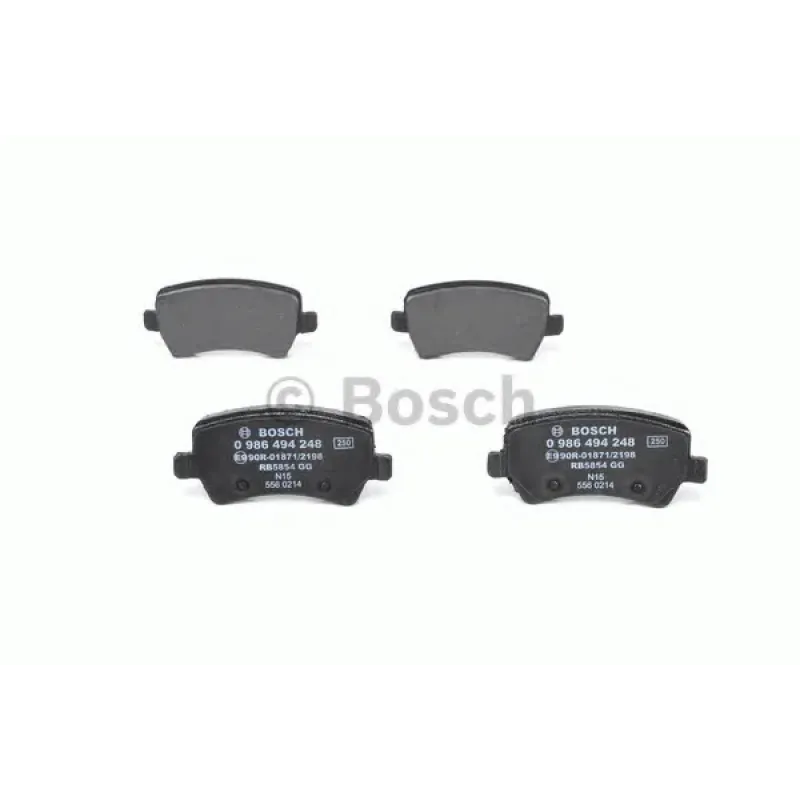 Колодки гальмівні (задні) Ford Galaxy/S-Max 06-15/Volvo S60/S80/V60/V70/XC60/XC70 08-/Land Rover 11