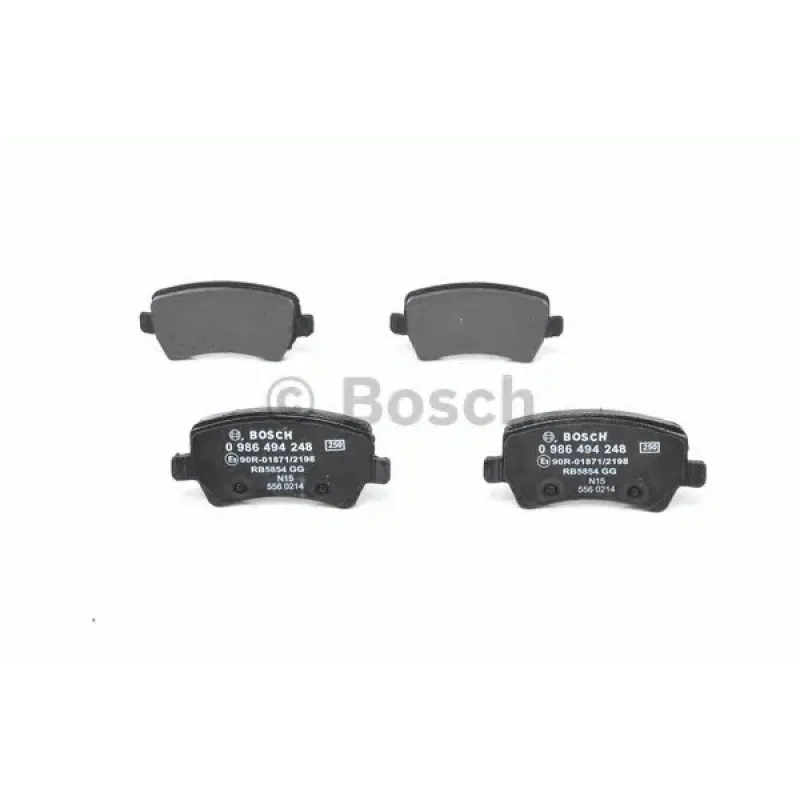 Колодки гальмівні (задні) Ford Galaxy/S-Max 06-15/Volvo S60/S80/V60/V70/XC60/XC70 08-/Land Rover 11