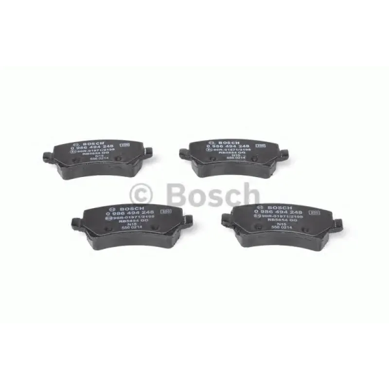 Колодки гальмівні (задні) Ford Galaxy/S-Max 06-15/Volvo S60/S80/V60/V70/XC60/XC70 08-/Land Rover 11