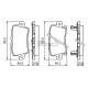 Колодки гальмівні (задні) Honda Civic 1.4-2.2 05-