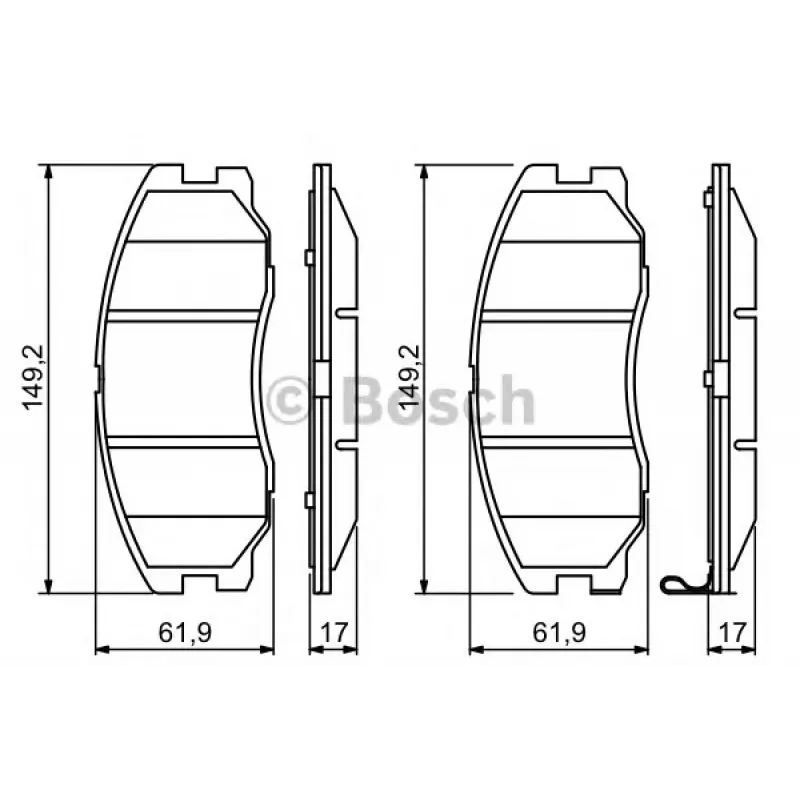 Колодки гальмівні (передні) Chevrolet Captiva/Opel Antara 2.0-3.2 CDTI 06-