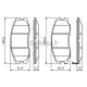 Колодки гальмівні (передні) Chevrolet Captiva/Opel Antara 2.0-3.2 CDTI 06-