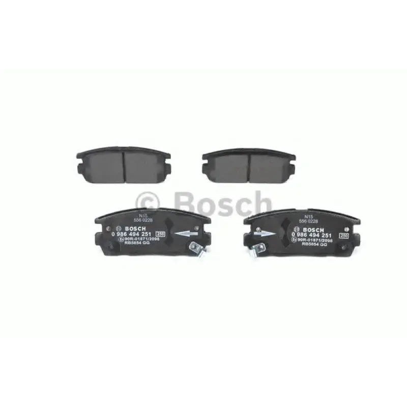 Колодки гальмівні (задні) Opel Antara A/Chevrolet Captiva 06-