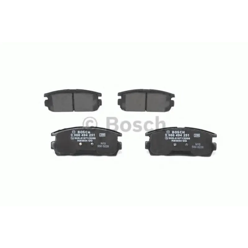 Колодки гальмівні (задні) Opel Antara A/Chevrolet Captiva 06-