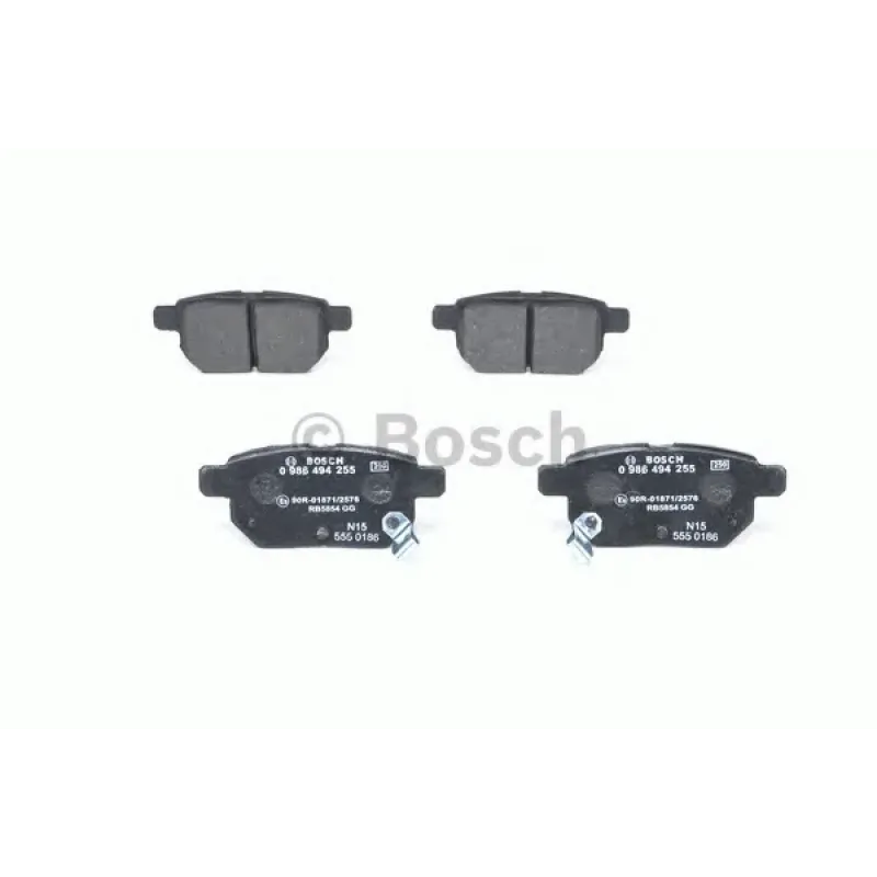 Колодки гальмівні (задні) Toyota Corolla/Auris 06-14/IQ/Urban Cruiser 09-15/Prius 12-/Yaris 05-