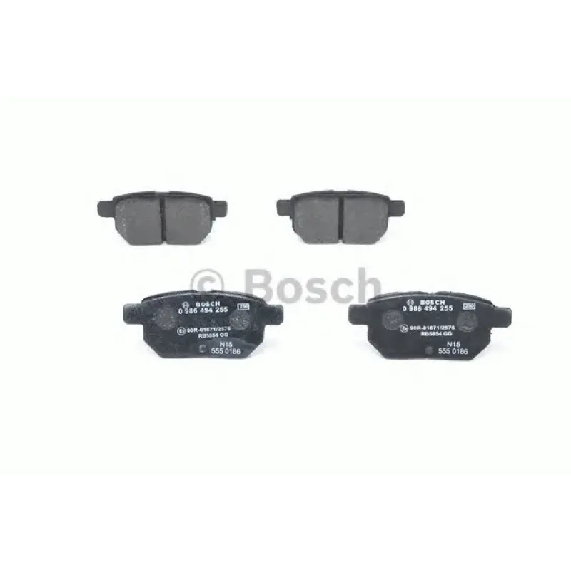 Колодки гальмівні (задні) Toyota Corolla/Auris 06-14/IQ/Urban Cruiser 09-15/Prius 12-/Yaris 05-