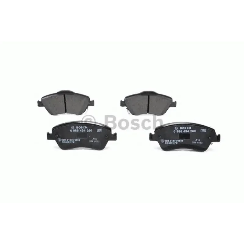 Колодки гальмівні (передні) Toyota Auris 06-12/Corolla 06-14