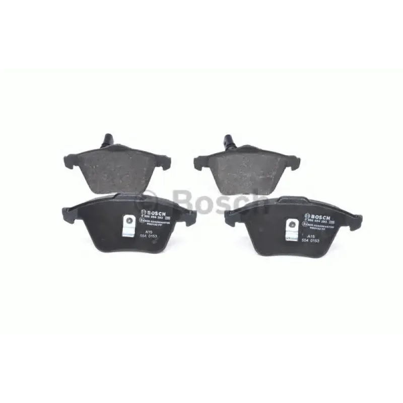 Колодки гальмівні (передні) Audi A6 97-05 (+датчики)