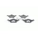 Колодки гальмівні (передні) Ford Focus 99-09