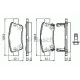 Колодки гальмівні (задні) Honda CR-V III/IV 06-