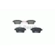 Комплект гальмівних колодок (задніх) Renault Kangoo 08-/MB Citan 12-