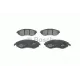 Колодки гальмівні (передні) Chevrolet Lacetti 05-/Aveo 03-13