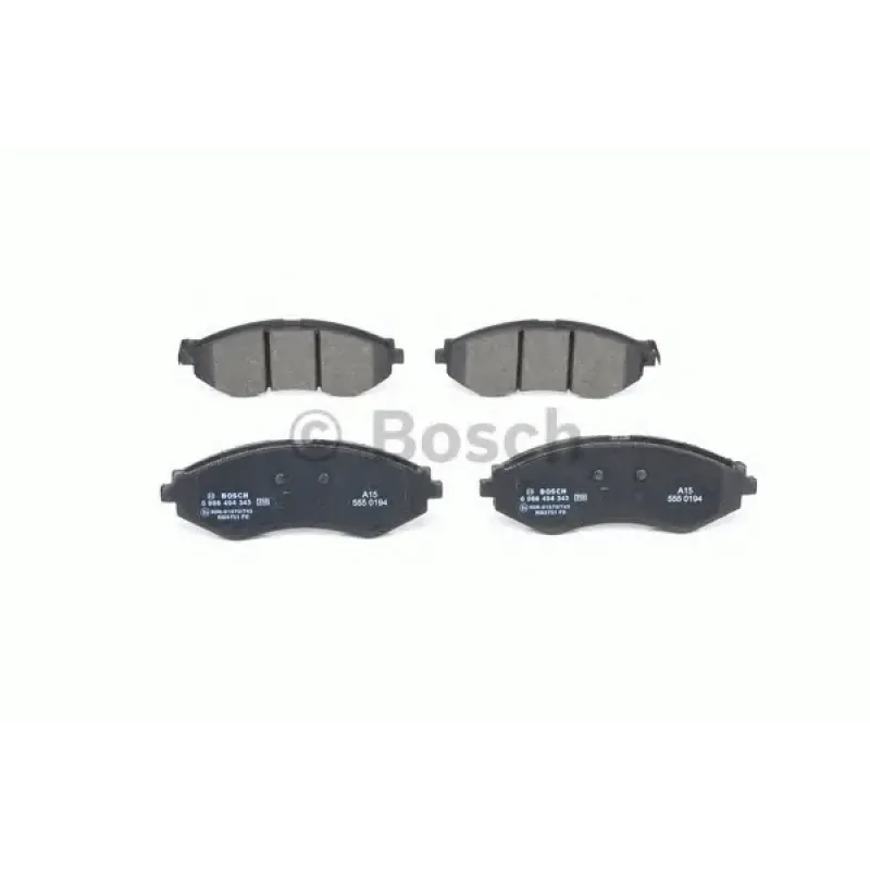 Колодки гальмівні (передні) Chevrolet Lacetti 05-/Aveo 03-13