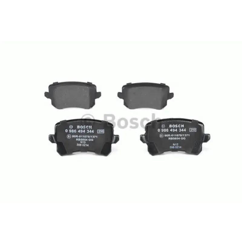 Колодки гальмівні (задні) Audi A6/VW Passat/CC 1.8TSI/2.0TDI 05-