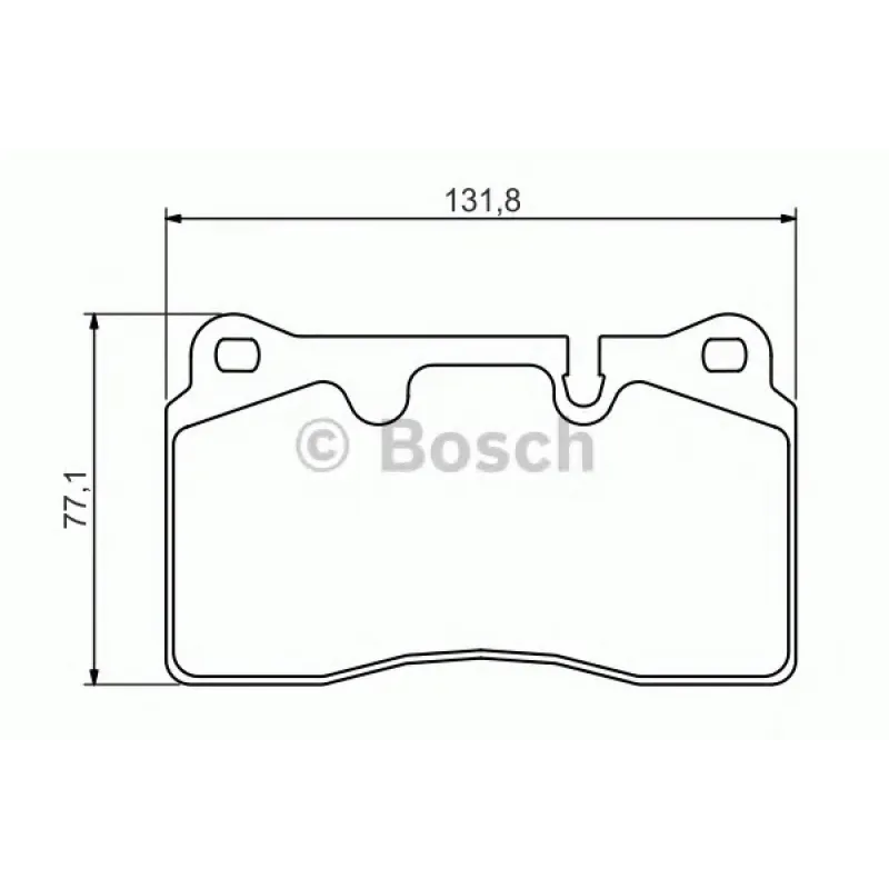 Колодки гальмівні (передні) Land Rover Range Rover III 05-12
