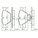 Колодки гальмівні (передні) BMW 3 (E90/E91) 04-13/X1 (E84) 09-15
