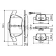 Колодки гальмівні (передні) Audi Q3 11-18/VW Passat Tiguan 07-18/Sharan 10-(+датчик)