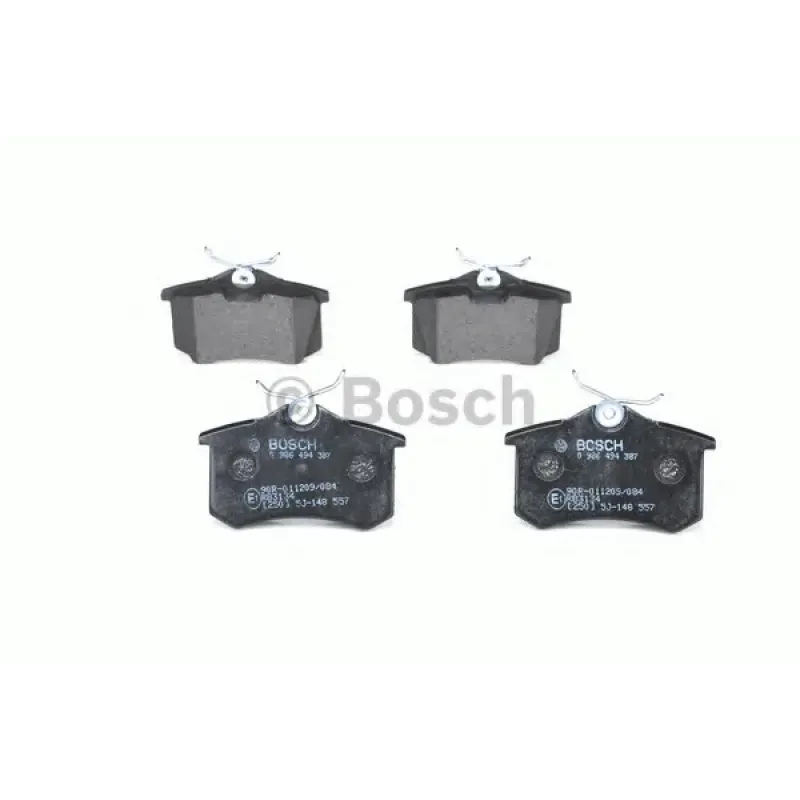 Комплект гальмівних колодок (дискових) (задніх) VW Caddy III 04-/Peugeot 308 07-/Citroen C4 04-