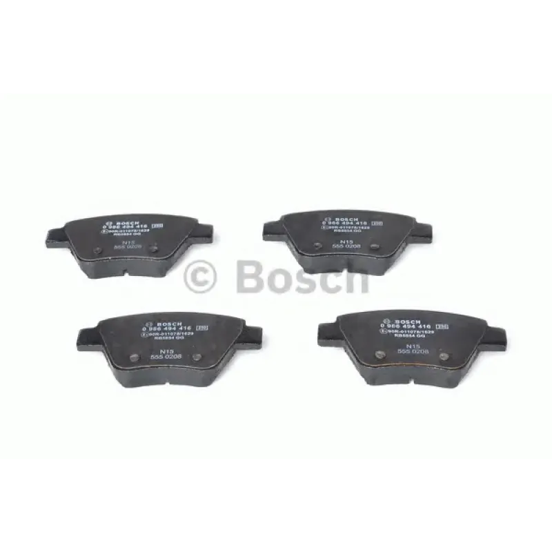 Колодки гальмівні (задні) Audi A3/Skoda Octavia/SuperB/Yeti/VW Caddy/Touran/Golf/Passat B7/B8 04-