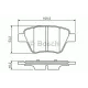 Колодки гальмівні (задні) Audi A3/Skoda Octavia/SuperB/Yeti/VW Caddy/Touran/Golf/Passat B7/B8 04-
