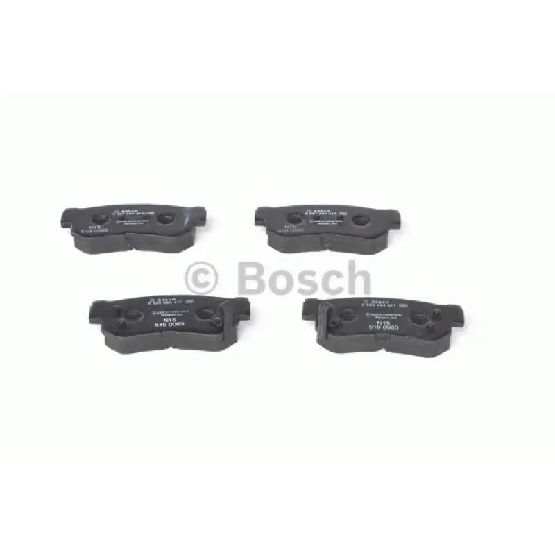 Колодки гальмівні (задні) Hyundai Tucson 2.0 CRDi 04-10