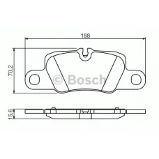 Колодки гальмівні (задні) Porsche 911 11-19/Panamera 10-