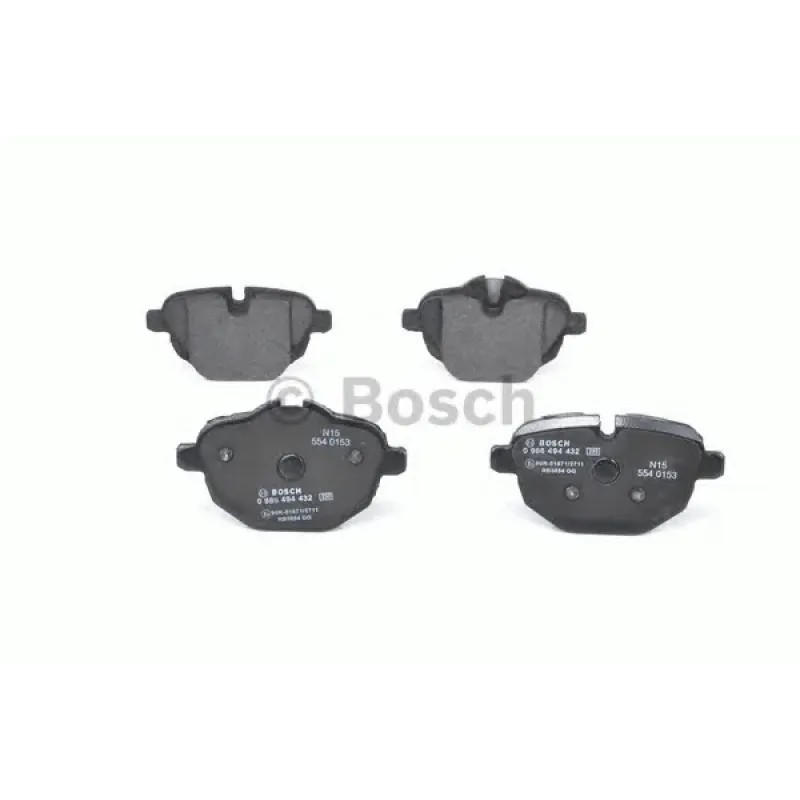 Колодки гальмівні (задні) BMW 5 (F07/F10-11) 09-17/(G30-31/F90)/6 (G32)/7 (G11-12) 16-
