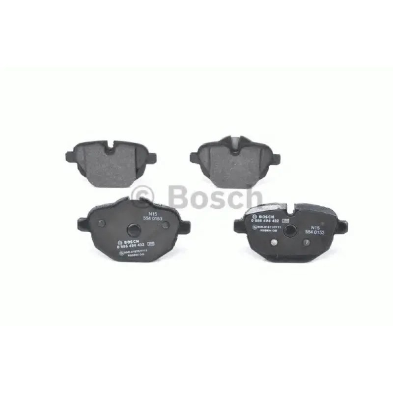 Колодки гальмівні (задні) BMW 5 (F07/F10-11) 09-17/(G30-31/F90)/6 (G32)/7 (G11-12) 16-