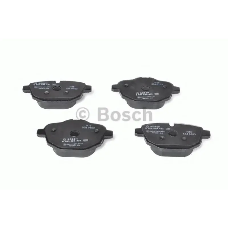 Колодки гальмівні (задні) BMW 5 (F07/F10-11) 09-17/(G30-31/F90)/6 (G32)/7 (G11-12) 16-