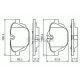 Колодки гальмівні (задні) BMW 5 (F07/F10-11) 09-17/(G30-31/F90)/6 (G32)/7 (G11-12) 16-