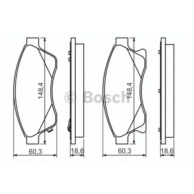 Колодки гальмівні (передні) Chevrolet Aveo 11-/Opel Astra J 09-