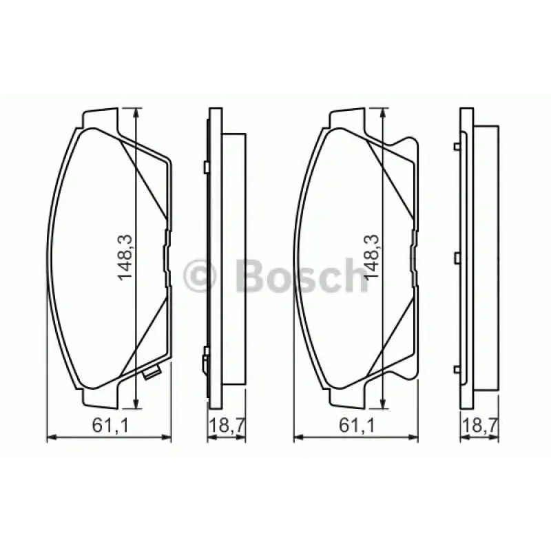 Колодки гальмівні (передні) Opel Astra J/Zafira C/Chevrolet Cruze 09-