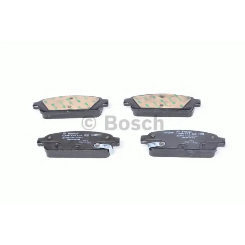 Колодки гальмівні (задні) Opel Astra J 09 - R16