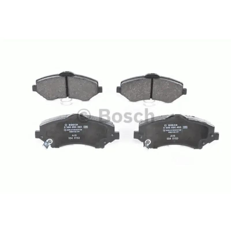 Колодки гальмівні (передні) Chrysler Grand Voyager V 07-/Dodge Caravan 08-/VW Routan 08-13