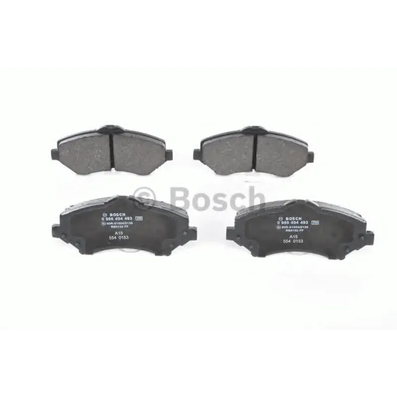 Колодки гальмівні (передні) Chrysler Grand Voyager V 07-/Dodge Caravan 08-/VW Routan 08-13