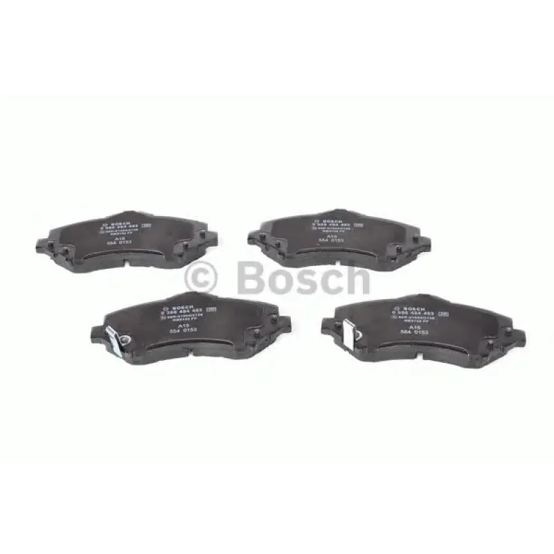Колодки гальмівні (передні) Chrysler Grand Voyager V 07-/Dodge Caravan 08-/VW Routan 08-13