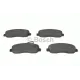 Комплект гальмівних колодок (передніх) Renault Master/Opel Movano 10-