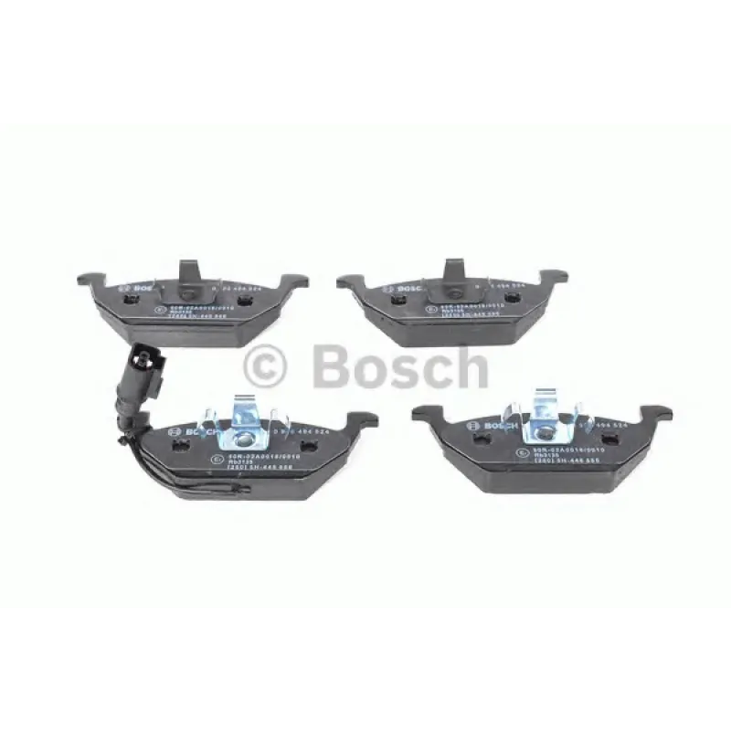 Колодки гальмівні (передні) Audi A3/Skoda Fabia/Octavia 96-13/VW Caddy 04-15/Golf 97- (+датчик)