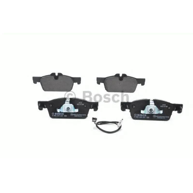 Колодки гальмівні (передні) Peugeot 508/SW 10-18 (+датчик)