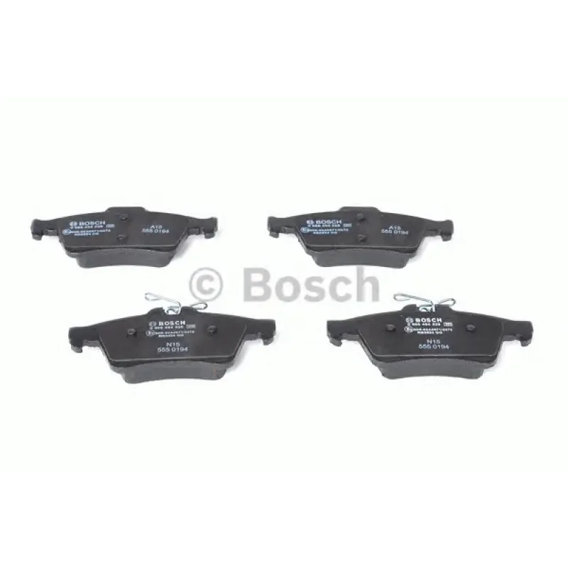Комплект гальмівних колодок (задніх) Citroen C5/Ford C-Max 07-/Focus/Connect 04-13/Renault Laguna 07-15/Volvo