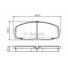 Колодки гальмівні (передні) Toyota Hiace III/IV 87-12
