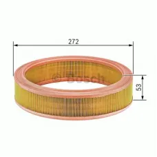 Фільтр повітряний Opel Ascona A/B/C/Corsa A/Kadett E 1.2-1.6 77-93